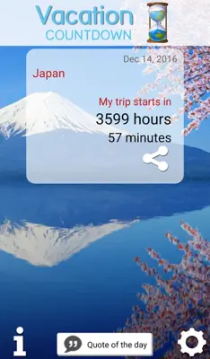 Vacation Countdown android App screenshot 3