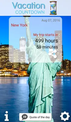 Vacation Countdown android App screenshot 6