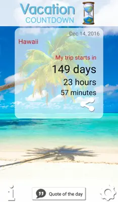 Vacation Countdown android App screenshot 7